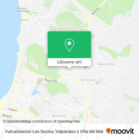 Mapa de Vulcanizacion Los Socios