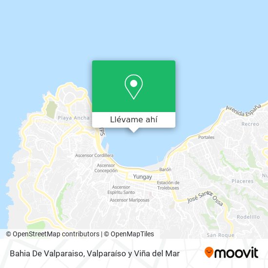 Mapa de Bahia De Valparaiso