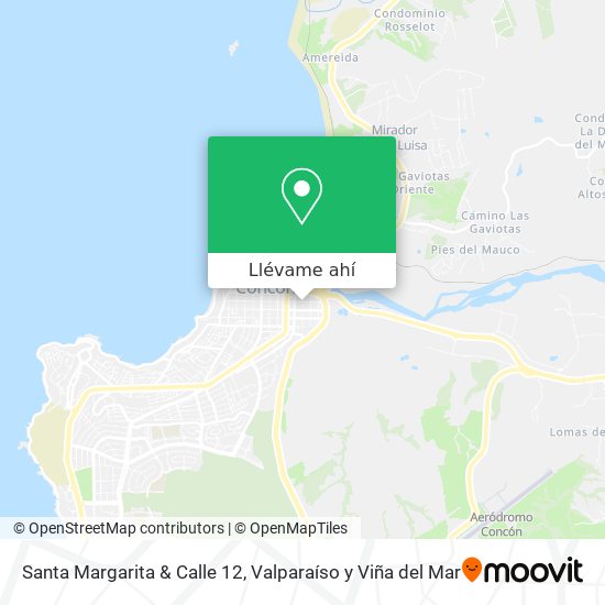 Mapa de Santa Margarita & Calle 12