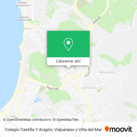 Mapa de Colegio Castilla Y Aragón