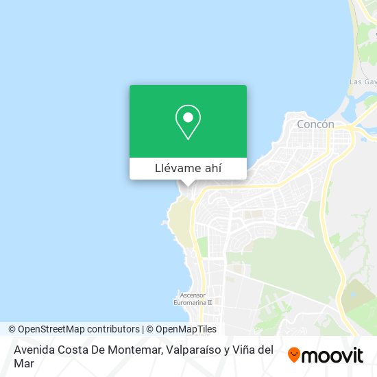 Mapa de Avenida Costa De Montemar