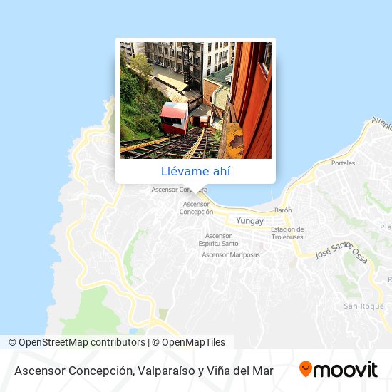 Mapa de Ascensor Concepción