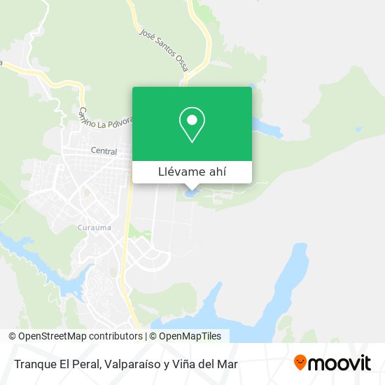 Mapa de Tranque El Peral