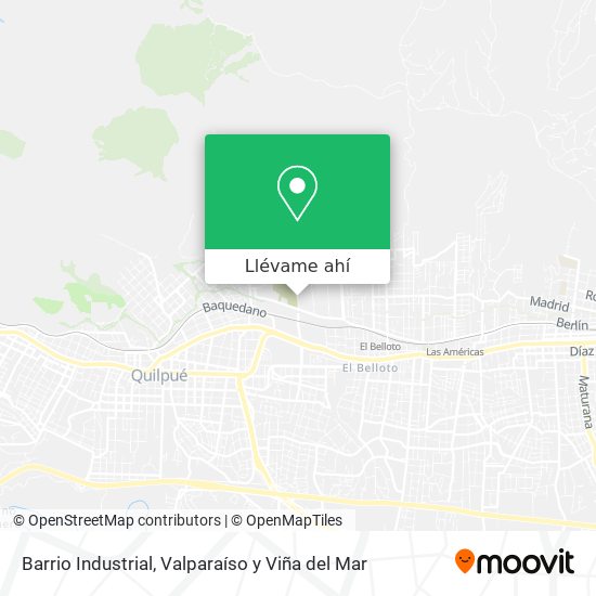 Mapa de Barrio Industrial