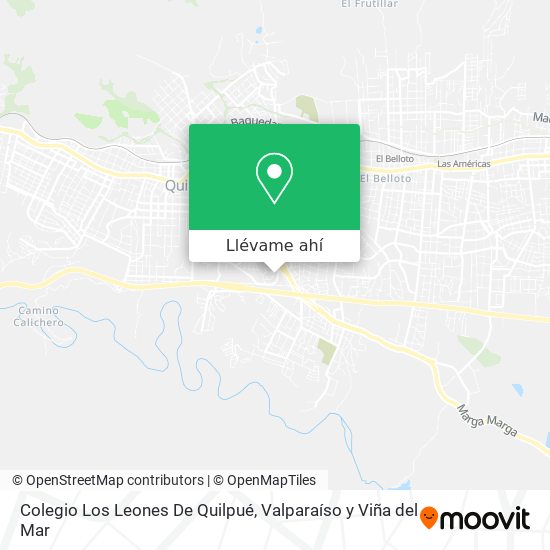 Mapa de Colegio Los Leones De Quilpué