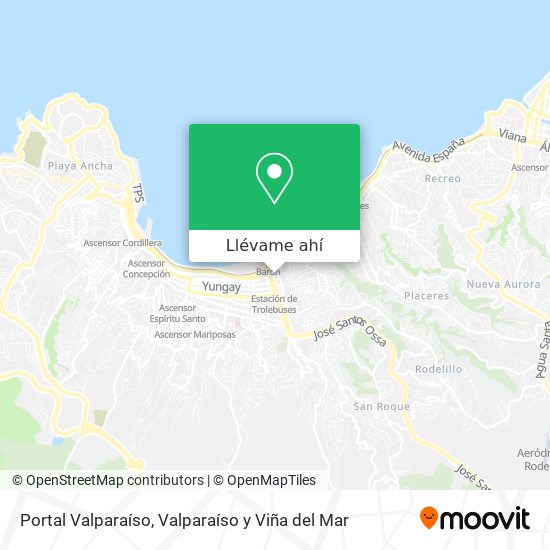 Mapa de Portal Valparaíso