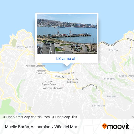 Mapa de Muelle Barón