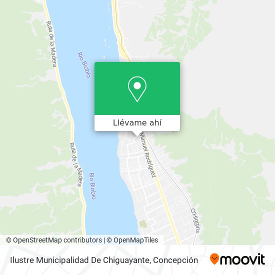 Mapa de Ilustre Municipalidad De Chiguayante