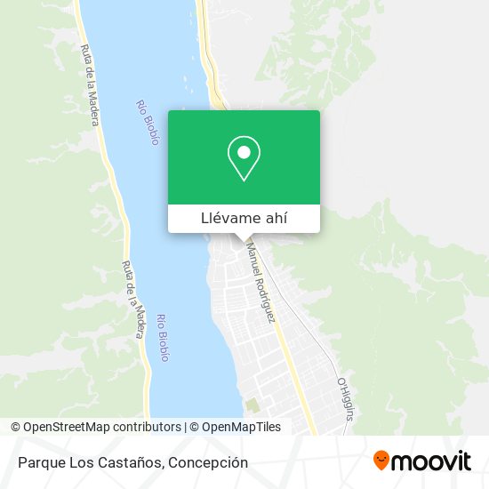 Mapa de Parque Los Castaños