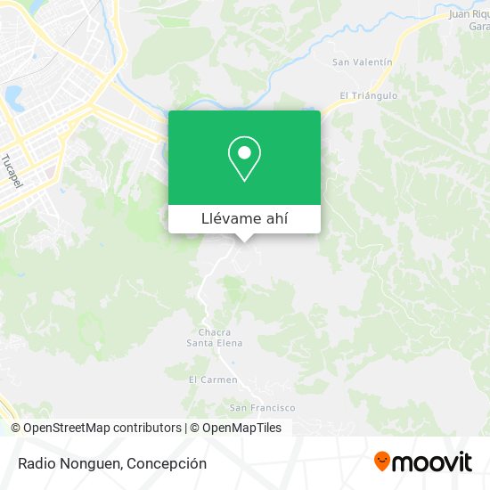 Mapa de Radio Nonguen