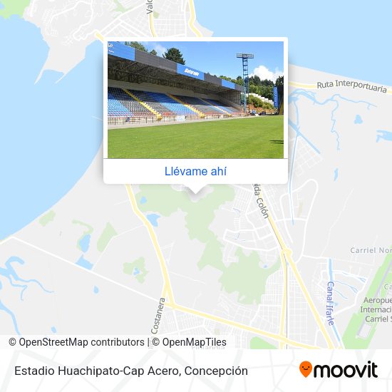 ¿Cómo llegar a Estadio HuachipatoCap Acero en Talcahuano en Autobús?