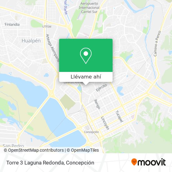 Mapa de Torre 3 Laguna Redonda