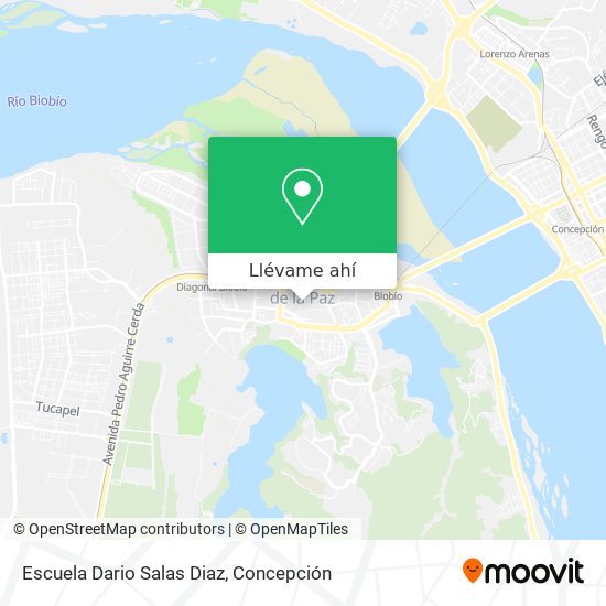 Mapa de Escuela Dario Salas Diaz