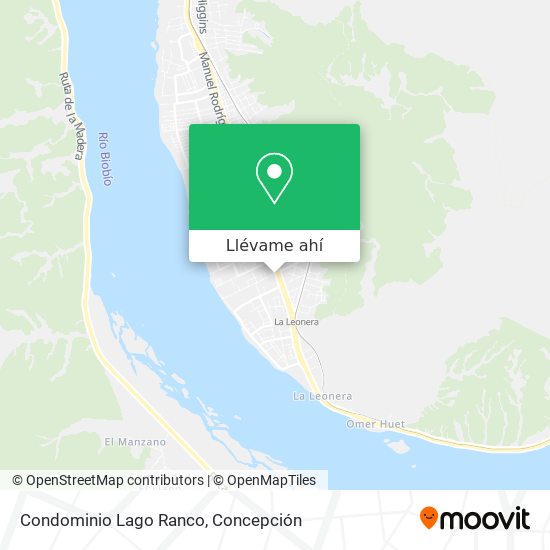 Mapa de Condominio Lago Ranco