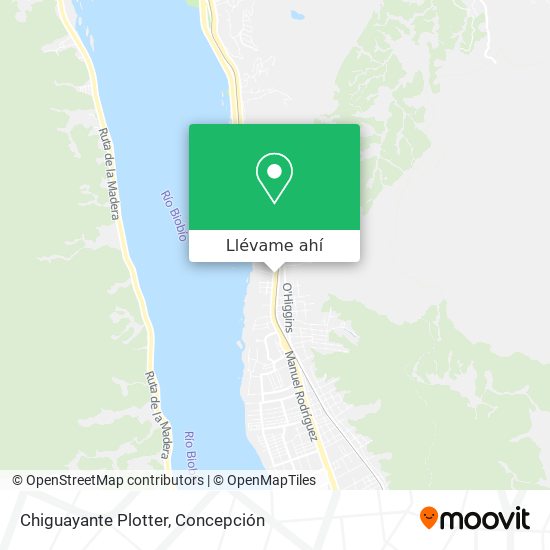 Mapa de Chiguayante Plotter