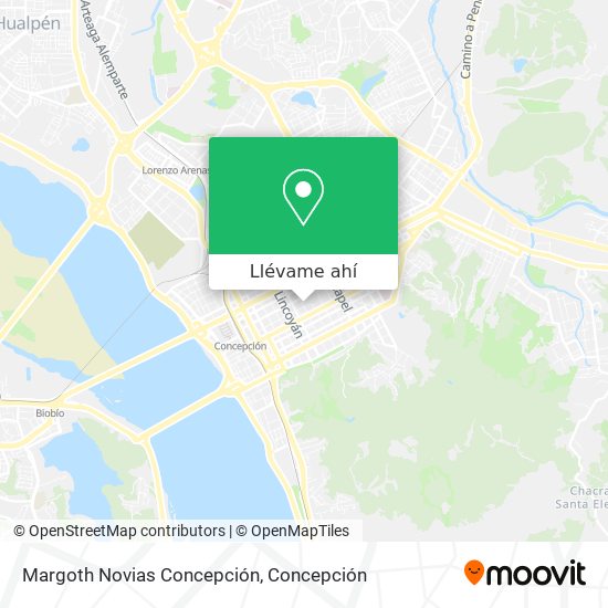 Mapa de Margoth Novias Concepción
