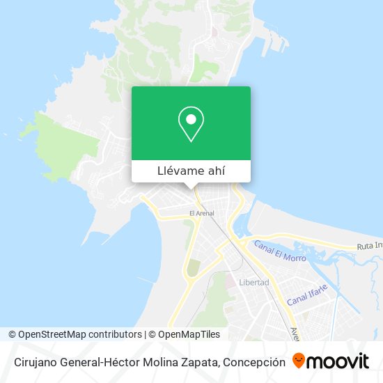 Mapa de Cirujano General-Héctor Molina Zapata