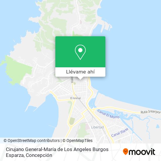 Mapa de Cirujano General-María de Los Angeles Burgos Esparza