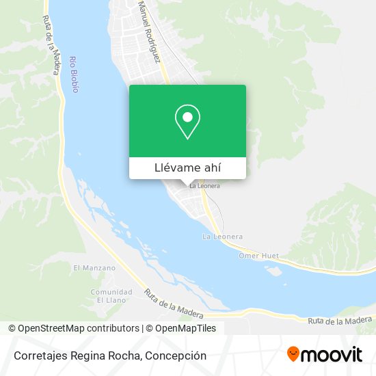 Mapa de Corretajes Regina Rocha