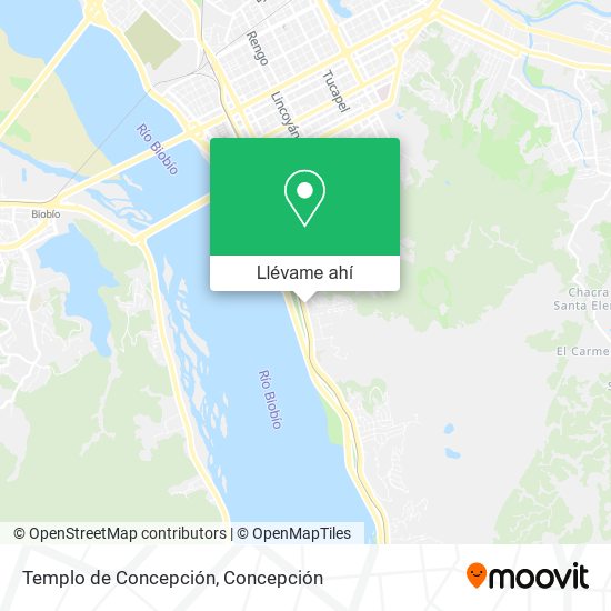 Mapa de Templo de Concepción