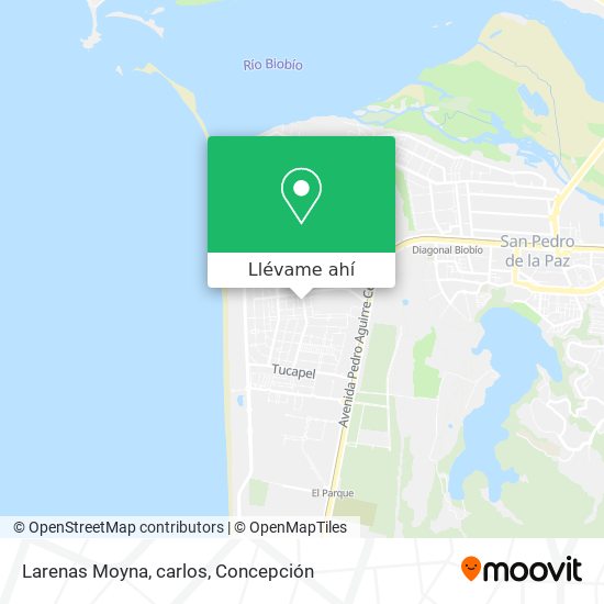 Mapa de Larenas Moyna, carlos