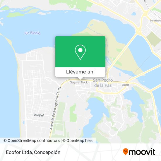 Mapa de Ecofor Ltda