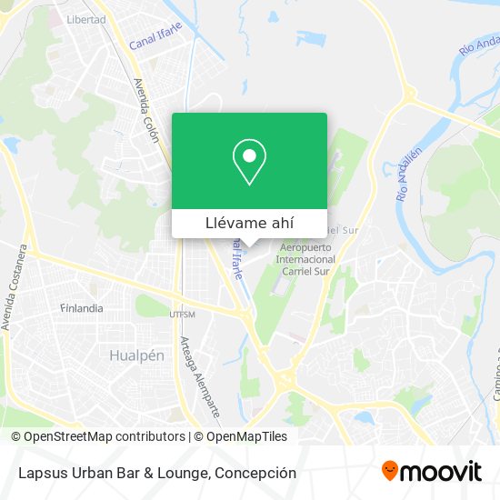 Mapa de Lapsus Urban Bar & Lounge
