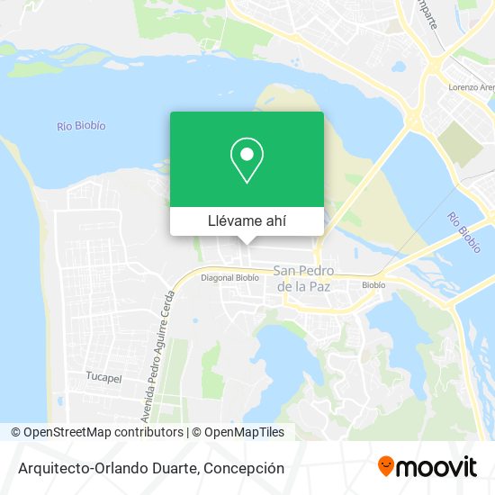 Mapa de Arquitecto-Orlando Duarte