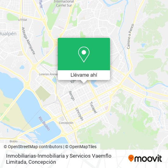 Mapa de Inmobiliarias-Inmobiliaria y Servicios Vaemflo Limitada