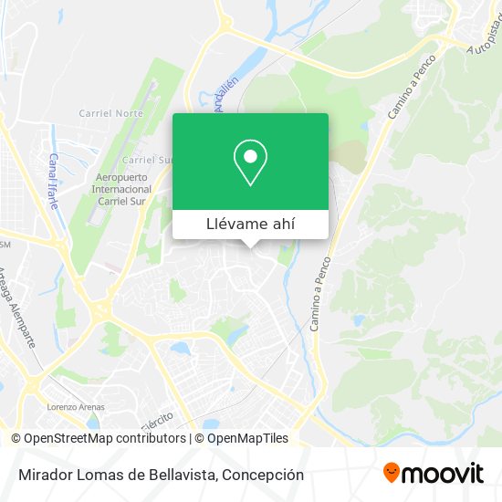 Mapa de Mirador Lomas de Bellavista