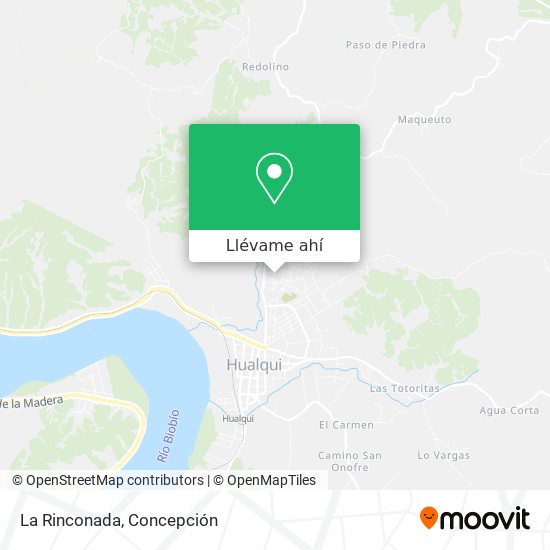 Mapa de La Rinconada