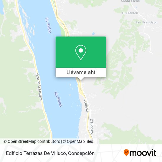 Mapa de Edificio Terrazas De Villuco