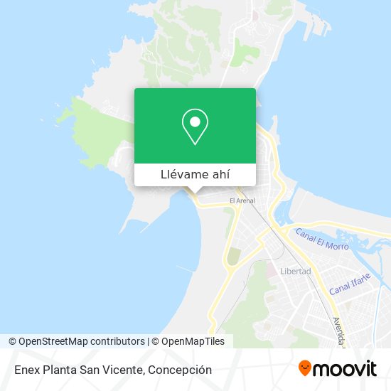 Mapa de Enex Planta San Vicente