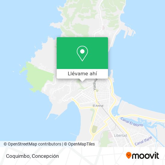 Mapa de Coquimbo