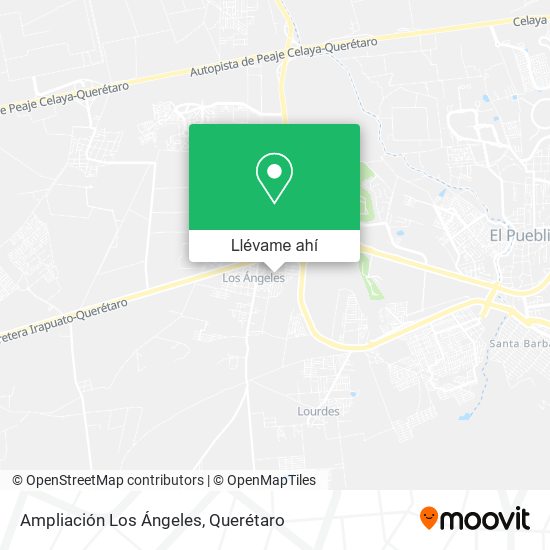 Mapa de Ampliación Los Ángeles