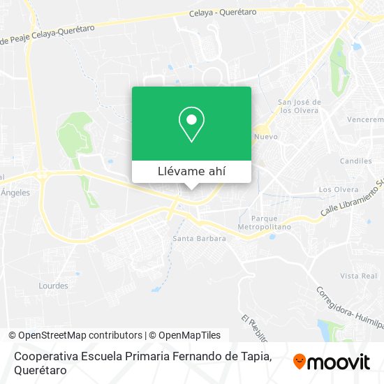 Cómo llegar a Cooperativa Escuela Primaria Fernando de Tapia en La Negreta  en Autobús?