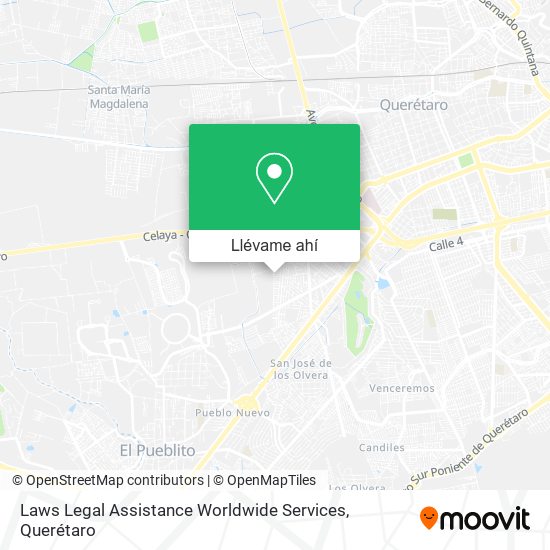 Mapa de Laws Legal Assistance Worldwide Services