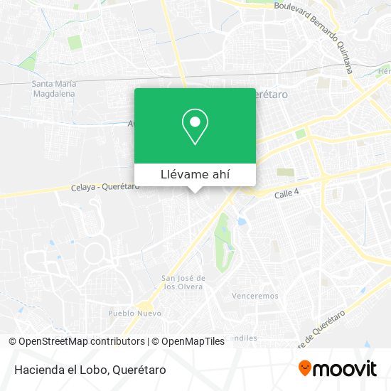 Cómo llegar a Hacienda el Lobo en Santiago De Querétaro en Autobús?