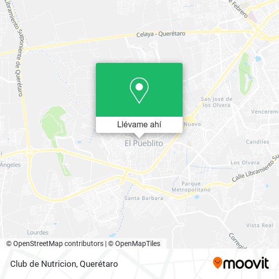 Mapa de Club de Nutricion