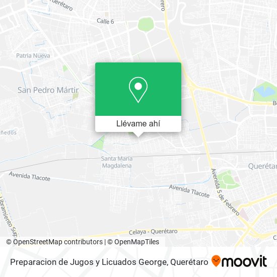 Mapa de Preparacion de Jugos y Licuados George