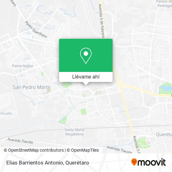 Mapa de Elias Barrientos Antonio