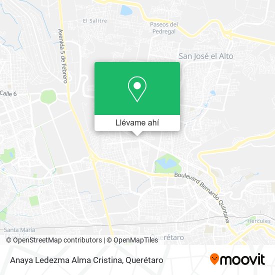 Mapa de Anaya Ledezma Alma Cristina