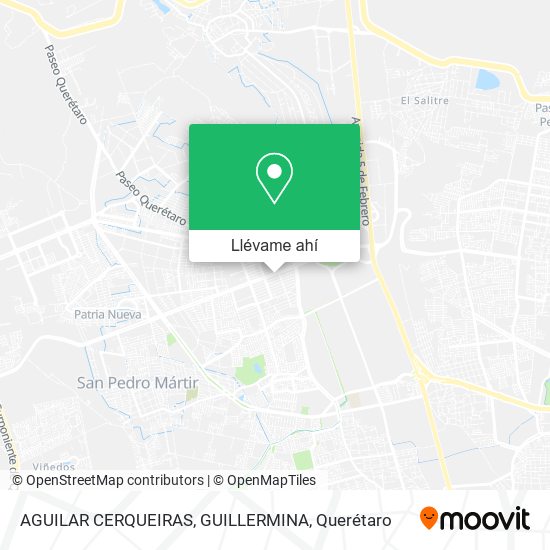 Mapa de AGUILAR CERQUEIRAS, GUILLERMINA