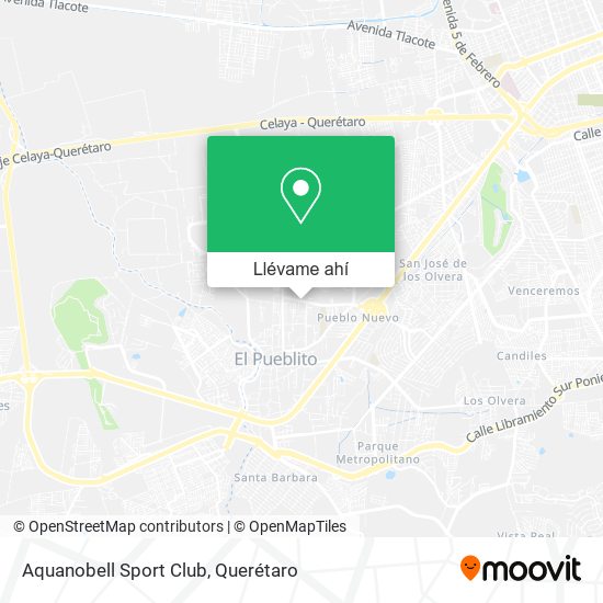 Mapa de Aquanobell Sport Club