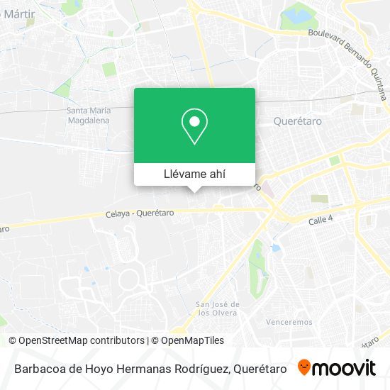 Mapa de Barbacoa de Hoyo Hermanas Rodríguez