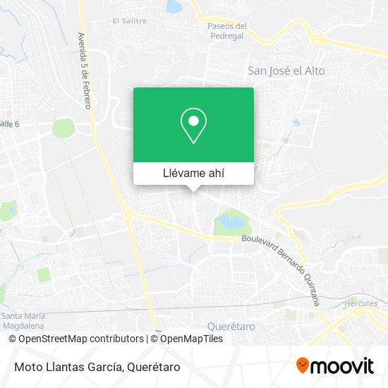 Mapa de Moto Llantas García