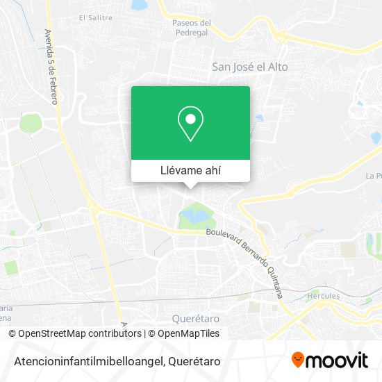 Mapa de Atencioninfantilmibelloangel