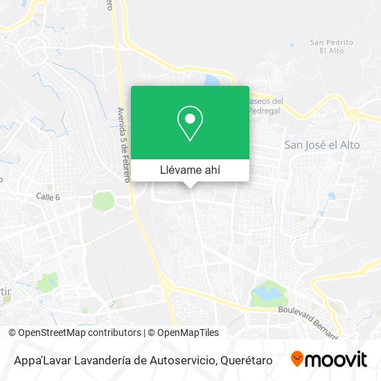 Mapa de Appa'Lavar Lavandería de Autoservicio