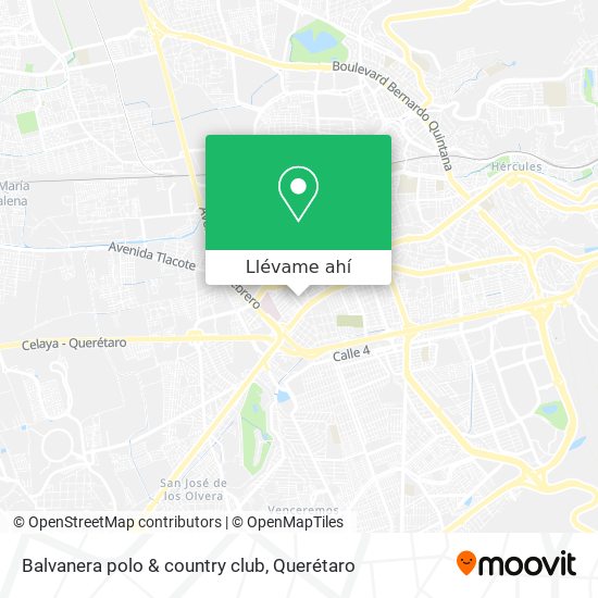 Cómo llegar a Balvanera polo & country club en Santiago De Querétaro en  Autobús?