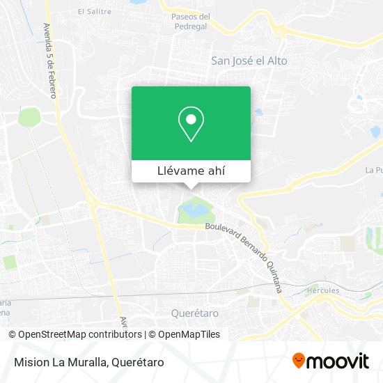 Cómo llegar a Mision La Muralla en Santiago De Querétaro en Autobús?